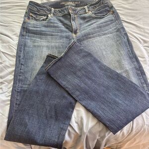 American Eagle Outfitters Blue Straight Leg Jeans